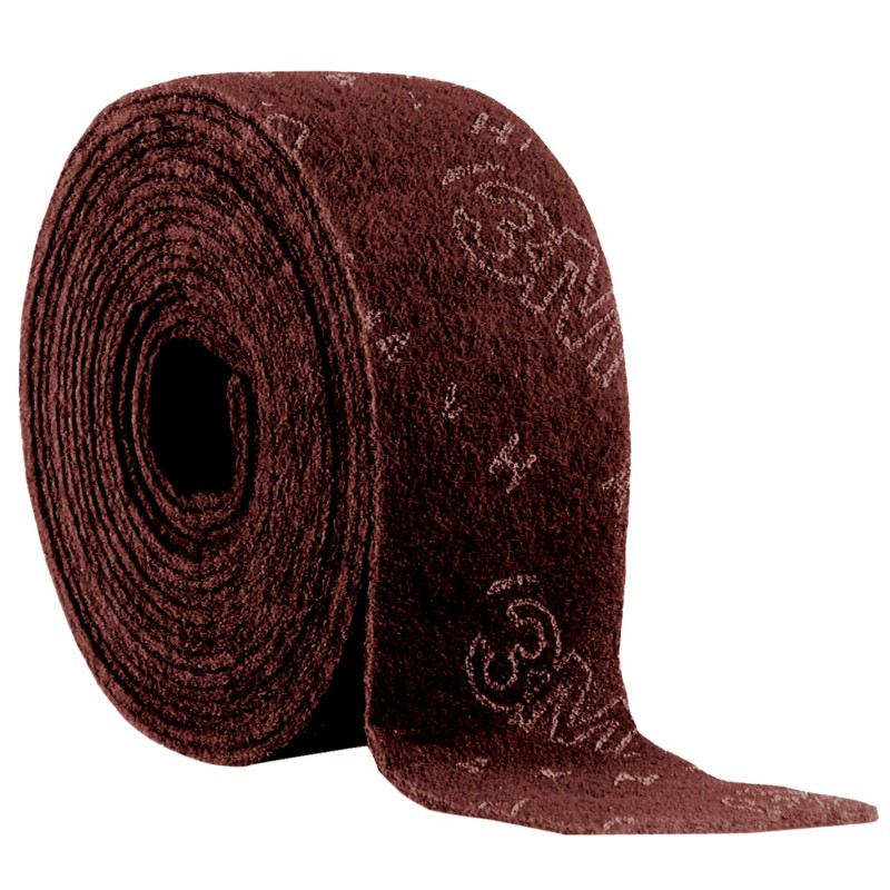 4 pcs - 3M 7100 Very Fine Sandpaper Roll, 10m x 100mm