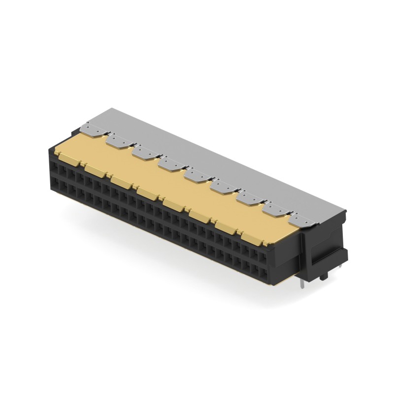 1 pcs : 374719-E - 50-PIN, RIGHT ANGLE, SMT/THR