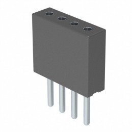 1 pcs : 851-99-004-10-002000 - CONN RCPT 4POS 0.05 TIN-LEAD PCB