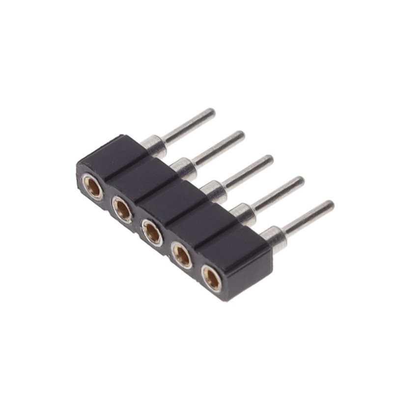 1 pcs : 831-93-005-10-001000 - CONN RCPT 5POS 0.079 GOLD PCB