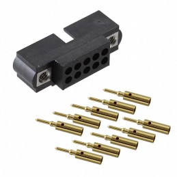 1 pcs : M80-5601005 - CONN HEADER 10P CRIMP 22AWG GOLD