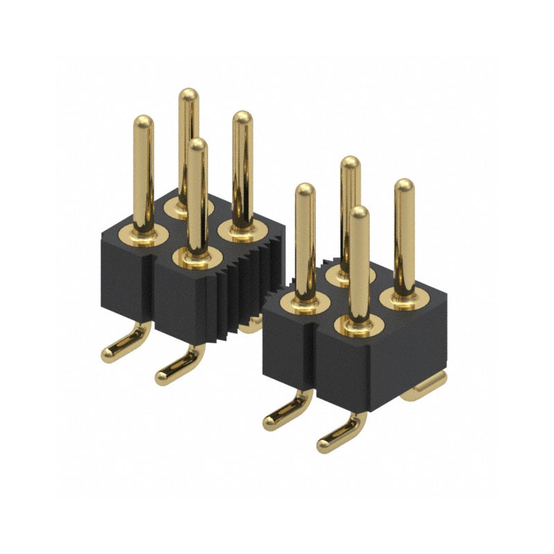 1 pcs : 802-10-072-30-001000 - CONN HEADER SMD 72POS 2.54MM