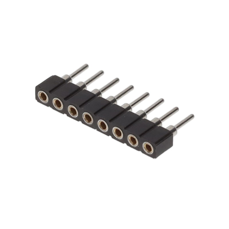 1 pcs : 831-91-008-10-001000 - CONN RCPT 8POS 0.079 GOLD PCB