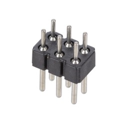 1 pcs : 802-40-006-10-001000 - CONN HEADER VERT 6POS 2.54MM