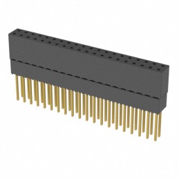 1 pcs : ESQ-120-49-G-D - CONN SOCKET 40POS 0.1 GOLD PCB