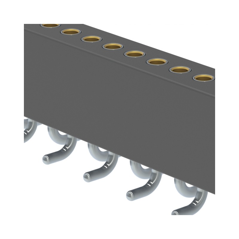 1 pcs : 851-43-050-30-001000 - CONN RCPT 50POS 0.05 GOLD SMD