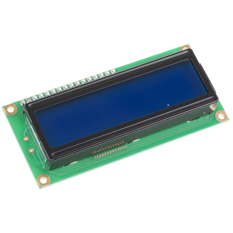 1 pcs - MikroElektronika MIKROE-55, Character LCD 2x16 with blue backlight LCD Display Development Board