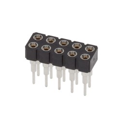 1 pcs : 416-93-210-41-006000 - CONN SOCKET 10POS 0.1 GOLD PCB