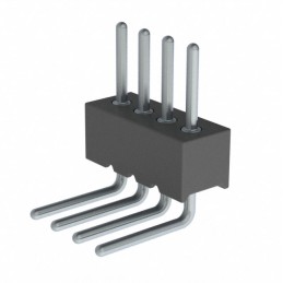 1 pcs : 850-40-004-20-001000 - CONN HEADER R/A 4POS 1.27MM