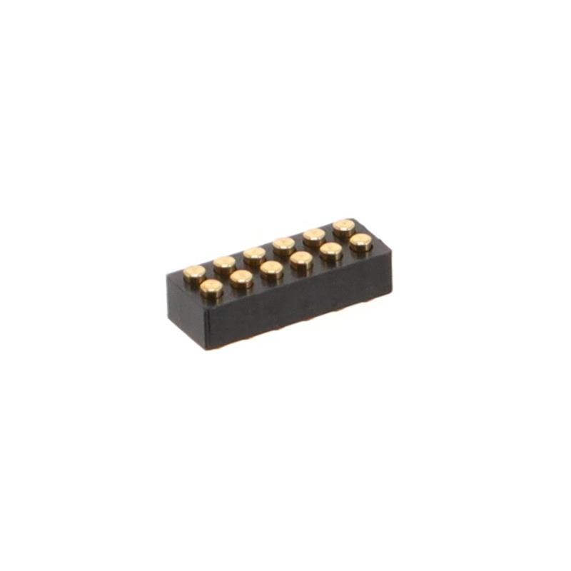 1 pcs : 857-10-012-30-002000 - CONN SPRING TARGET 12POS SMD