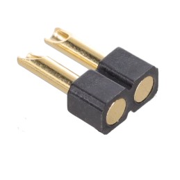 1 pcs : 330-10-102-00-240000 - CONN SPRING TARGET 2POS SLD PCB