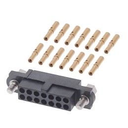 1 pcs : M80-4661405 - CONN RCPT 14POS CRIMP 24-28AWG