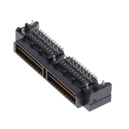 1 pcs : QTH-040-01-L-D-DP-RA - CONN DIFF ARRAY PLUG 80P R/A SMD