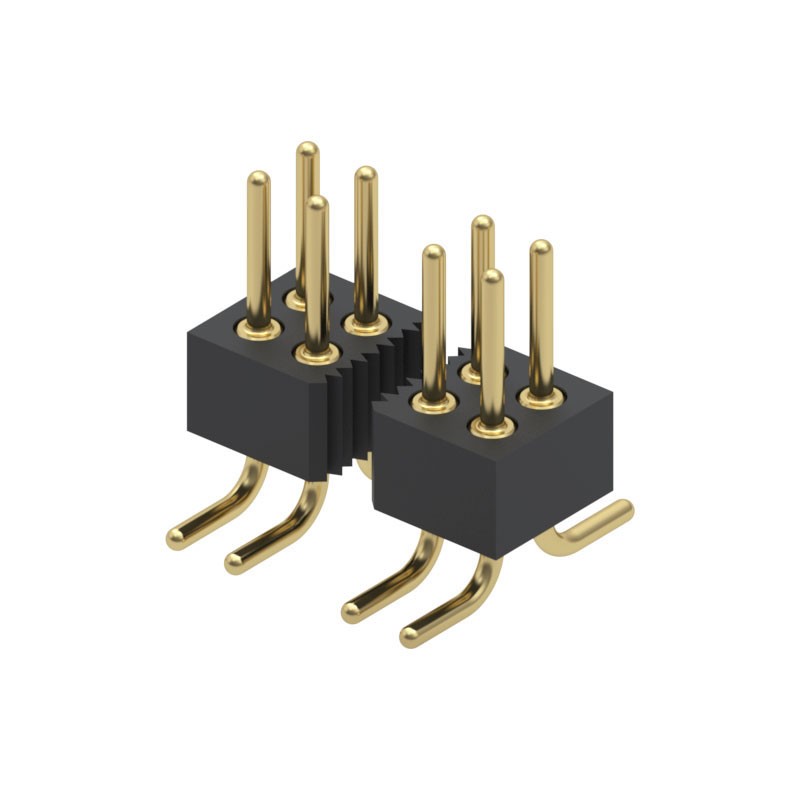 1 pcs : 852-10-100-30-001000 - CONN HEADER SMD 100POS 1.27MM