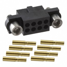 1 pcs : M80-4800805 - CONN RCPT 8POS CRIMP 22AWG GOLD