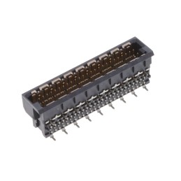 1 pcs : 374722-E - 50-PIN, RIGHT ANGLE, SMT/THR