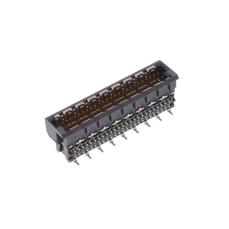 1 pcs : 374722-E - 50-PIN, RIGHT ANGLE, SMT/THR