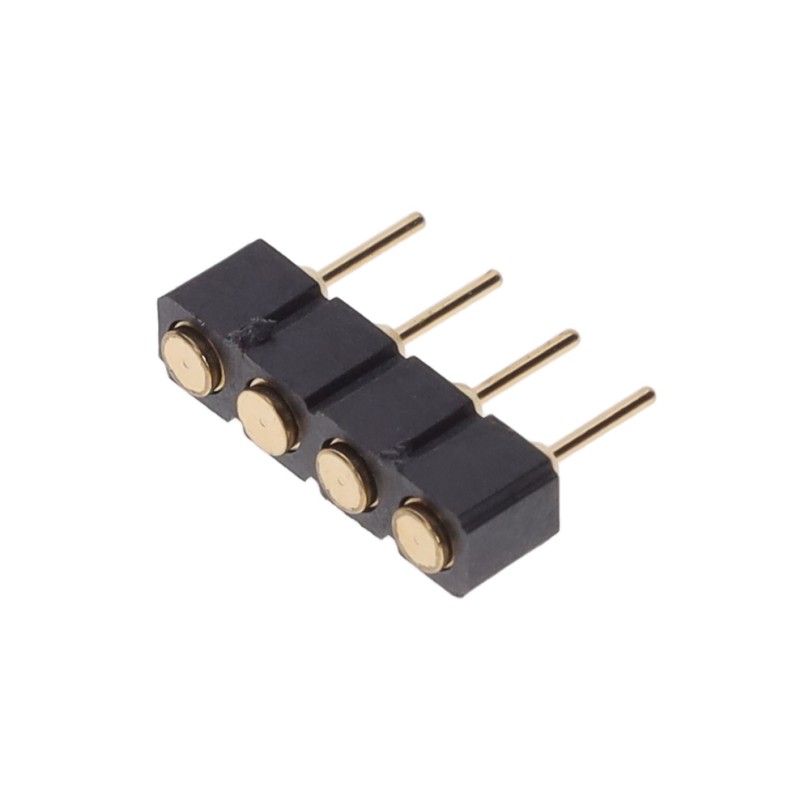 1 pcs : 329-10-104-00-560000 - CONN HEADER SMD 4POS 2.54MM