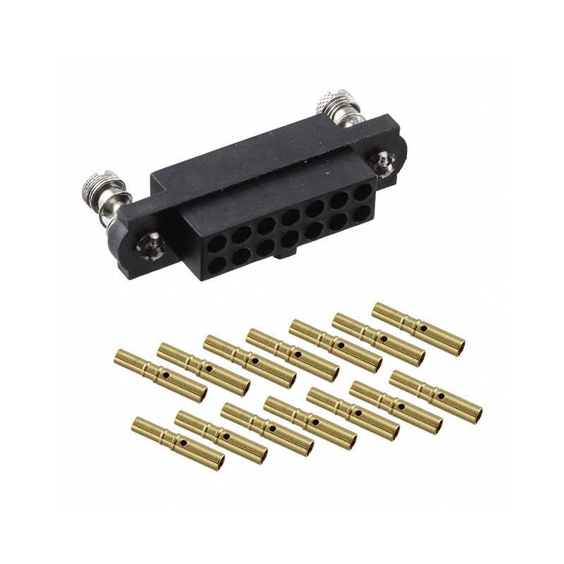 1 pcs : M80-4C11405FC - CONN RCPT 14POS CRIMP 24-28AWG