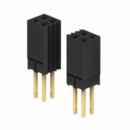 1 pcs : ESQ-125-23-G-D - CONN SOCKET 50POS 0.1 GOLD PCB
