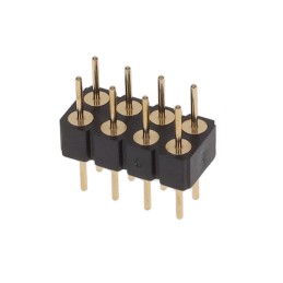 1 pcs : 450-10-208-00-006000 - CONN HEADER VERT 8POS 2.54MM