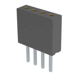 1 pcs : 851-43-004-10-002000 - CONN RCPT 4POS 0.05 GOLD PCB