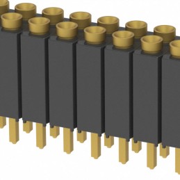 1 pcs : ESD-111-G-23 - CONN SOCKET 22POS 0.1 GOLD PCB