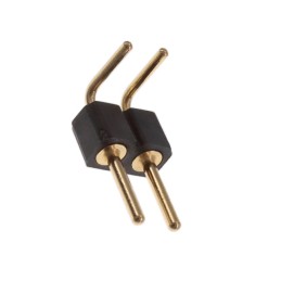 1 pcs : 800-10-002-20-001000 - CONN HEADER R/A 2POS 2.54MM