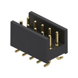 1 pcs : 802-10-010-30-052000 - CONN HEADER SMD 10POS 2.54MM