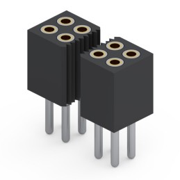 1 pcs : 853-43-100-10-001000 - CONN RCPT 100POS 0.05 GOLD PCB