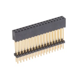 1 pcs : ESQT-117-02-G-D-675 - CONN SOCKET 34POS 0.079 GOLD PCB