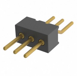 1 pcs : 850-10-003-40-001000 - CONN HEADER SMD R/A 3POS 1.27MM