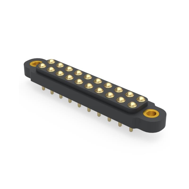 1 pcs : 847-22-020-10-011101 - 4MM PITCH DOUBLE ROW THROUGH HOL