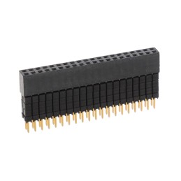 1 pcs : ESQ-120-69-G-D - CONN SOCKET 40POS 0.1 GOLD PCB