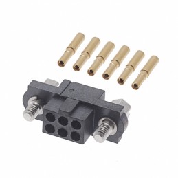 1 pcs : M80-4600605 - CONN RCPT 6POS CRIMP 22AWG GOLD