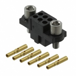 1 pcs : M80-4810605 - CONN RCPT 6P CRIMP 24-28AWG GOLD