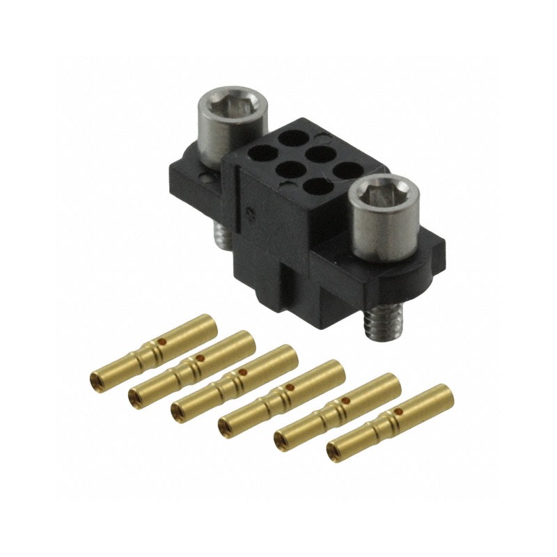 1 pcs : M80-4810605 - CONN RCPT 6P CRIMP 24-28AWG GOLD