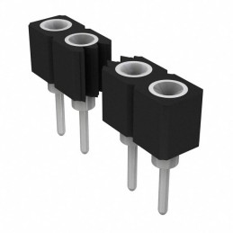 1 pcs : 831-43-010-10-001000 - SKT 2MM STRGT SKT SGL ROW THRU