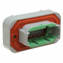 1 pcs : DTM15-12PC - CONN HEADER VERT 12POS 4.2MM