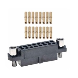 1 pcs : M80-4811605 - CONN RCPT 16POS CRIMP 24-28AWG