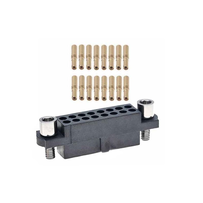 1 pcs : M80-4811605 - CONN RCPT 16POS CRIMP 24-28AWG