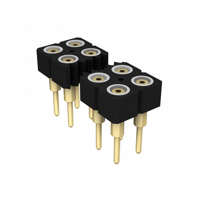 1 pcs : 833-93-100-10-001000 - CONN RCPT 100POS 0.079 GOLD PCB