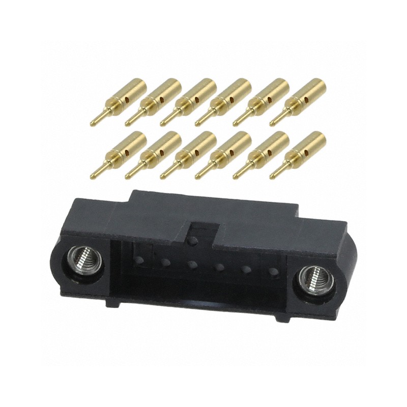 1 pcs : M80-5611205 - CONN HEADER 12POS CRIMP 24-28AWG