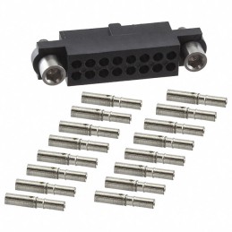 1 pcs : M80-4801642 - CONN RCPT 16POS CRIMP 22AWG GOLD