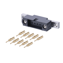 1 pcs : M80-5C11005MU - CONN PLUG PNL MNT 24-28AWG 10POS