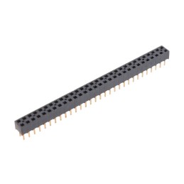 1 pcs : SMM-130-01-H-D - CONN RCPT 60POS 0.079 GOLD PCB