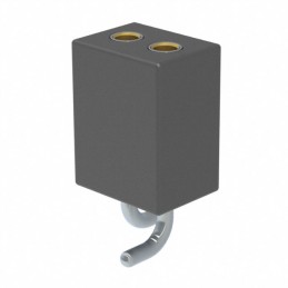 1 pcs : 851-43-002-30-002000 - CONN RCPT 2POS 0.05 GOLD SMD