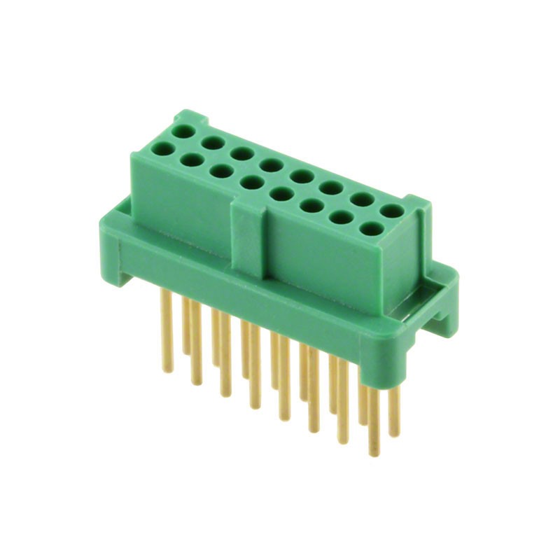 1 pcs : G125-FV21605L0P - CONN RCPT 16POS 0.049 GOLD PCB