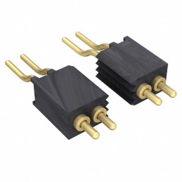 1 pcs : 854-22-010-40-001101 - CONN SPRING PISTON 10POS R/A SMD