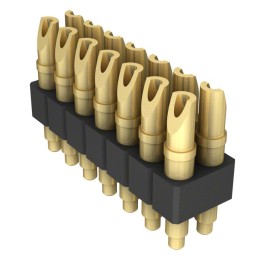 1 pcs : 826-22-014-00-005000 - CONN SPRING PISTON 14POS SLD PCB